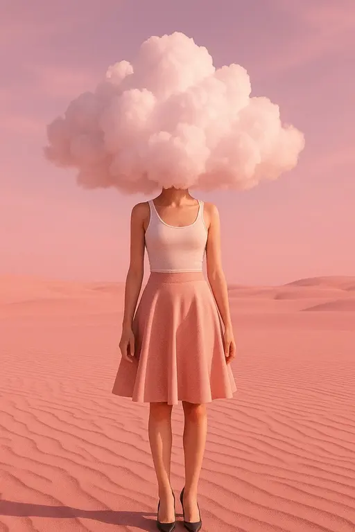 Cloud Crown in Desert Dreams