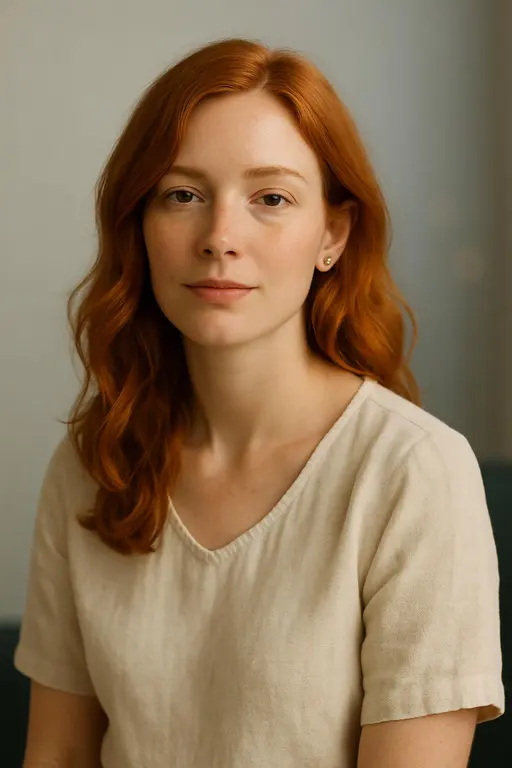 Flame-Hued Silent Confidence