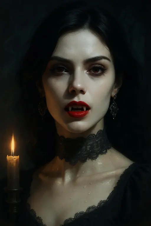 Midnight Crimson Kiss