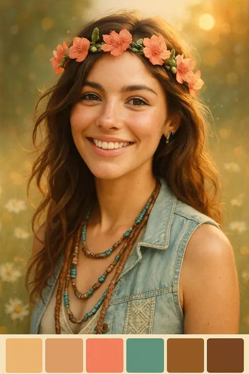 Sunlit Bohemian Radiance